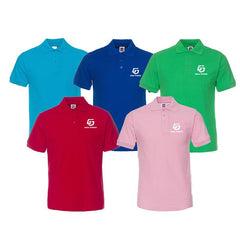 Short-Sleeved Pure Cotton Polo Shirt One Dollar Only