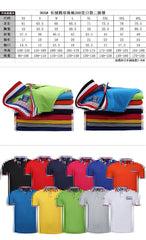 Short-Sleeved Polo Shirt With Colourful Stripes On Collar, Inner Collar, Inner Placket, Front Pocket And Sleeve Edge IWG FC One Dollar Only