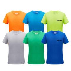 Checkered Quick Dry Round Neck Sports T-Shirt IWG FC One Dollar Only
