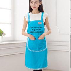 Neckband Apron With Lace Trim IWG FC One Dollar Only