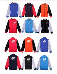 Dual-Coloured Zippered Long-Sleeved Jacket IWG FC One Dollar Only