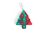 Christmas Tree Fidget Popper Keychain Seasonal One Dollar Only