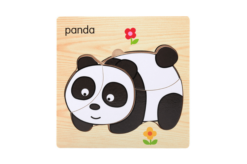 Animal Design Wooden Jigsaw Puzzle Games and Toys One Dollar Only