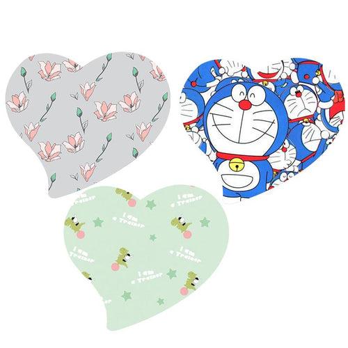 Heart-Shaped Sticky Notepad Booklet IWG FC One Dollar Only
