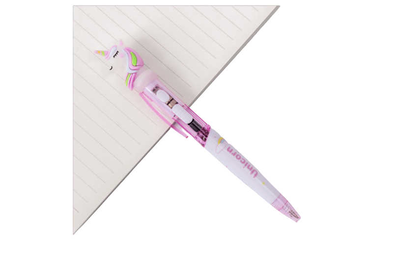Unicorn Light Up Ballpoint Pen Pens One Dollar Only