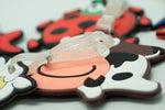 Cute novelty animal luggage tag Key Chains One Dollar Only