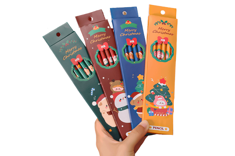 Christmas Theme HB Pencil Set Pencils One Dollar Only
