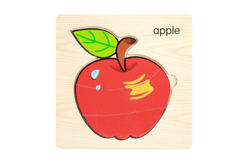 Fruit Design Wooden Jigsaw Puzzle Games and Toys One Dollar Only