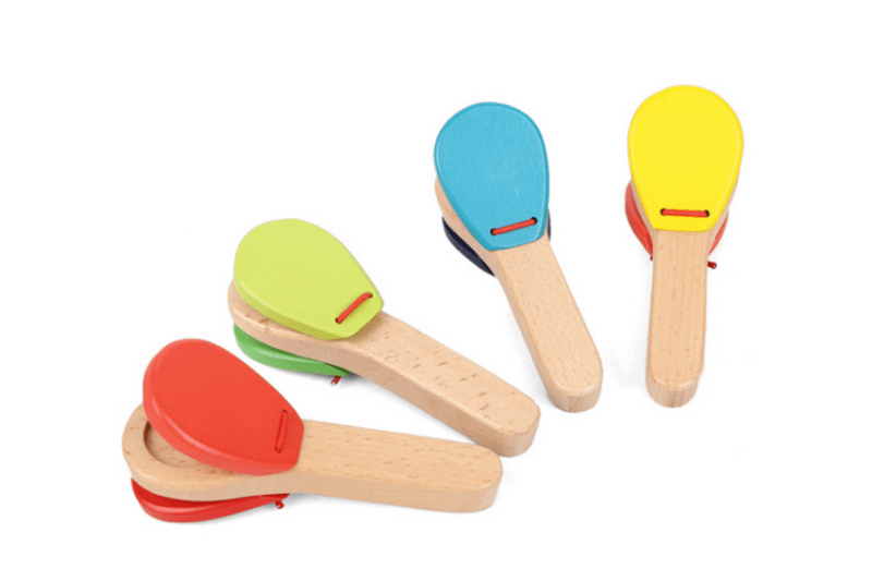 Wooden Castanet Clapper Games and Toys One Dollar Only