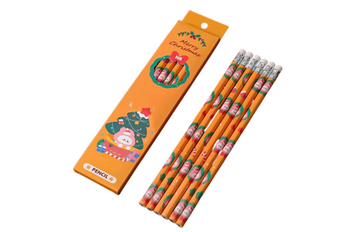 Christmas Theme HB Pencil Set Pencils One Dollar Only