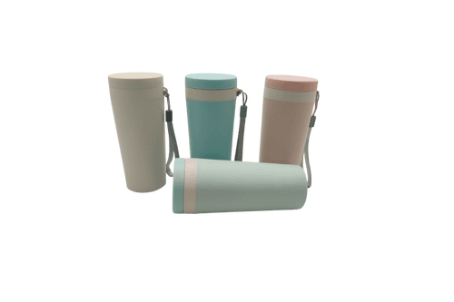 Double-walled Bamboo Fiber Tumbler Drinkware One Dollar Only