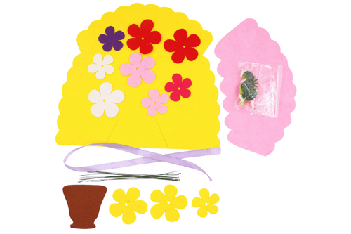 Non-Woven Flower Bouquet Art Craft & D.I.Y One Dollar Only