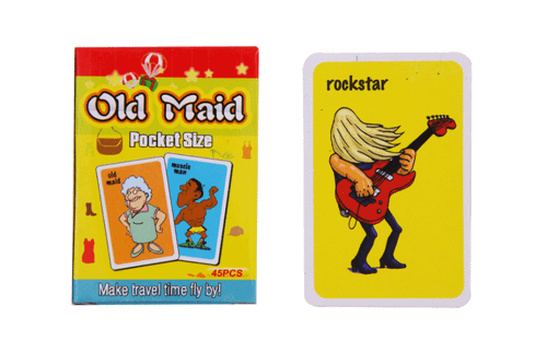 Mini Old Maid Playing Cards Games and Toys One Dollar Only