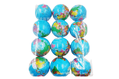 Globe Design Stress Ball Games and Toys One Dollar Only