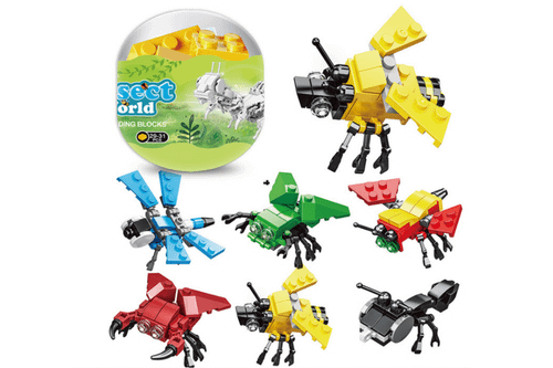 Insects Themed Building Blocks Toy Games and Toys One Dollar Only