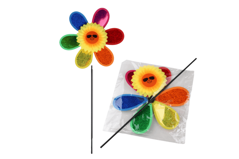 Sunflower Design Windmill Toy Games and Toys One Dollar Only