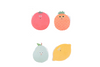 Fruit Shape Notepad Post-it One Dollar Only