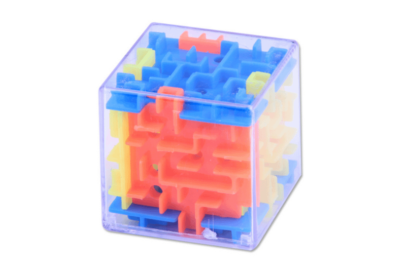 Mini 3D Maze Puzzle Cube Games and Toys One Dollar Only