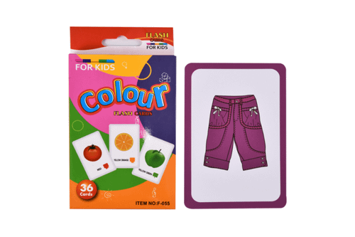 Colours Flash Cards Games and Toys One Dollar Only