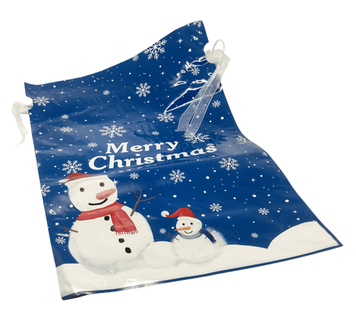 Christmas Theme Drawstring Gift Bag (Medium） Seasonal One Dollar Only