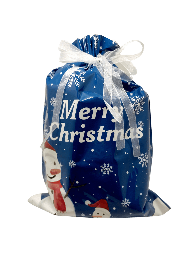 Christmas Theme Drawstring Gift Bag (Medium） Seasonal One Dollar Only