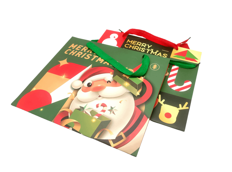 Cute Christmas Paper Bag Seasonal One Dollar Only