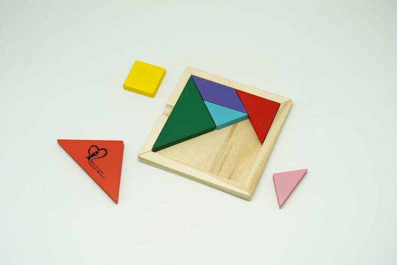 12CM Wooden Tangram Games and Toys One Dollar Only