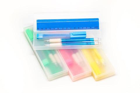 stationery set with hard cover case