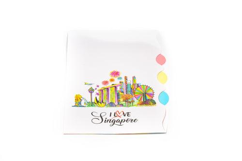 Singapore Design 4 Compartment L Folder Files and Folders One Dollar Only