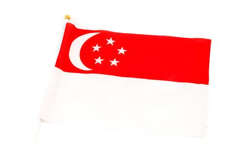 Singapore Hand Held Flag Seasonal One Dollar Only