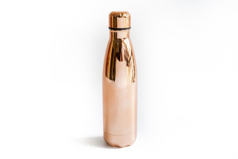 Rose Gold Cola Shaped Vacuum Sports Bottle Drinkware One Dollar Only