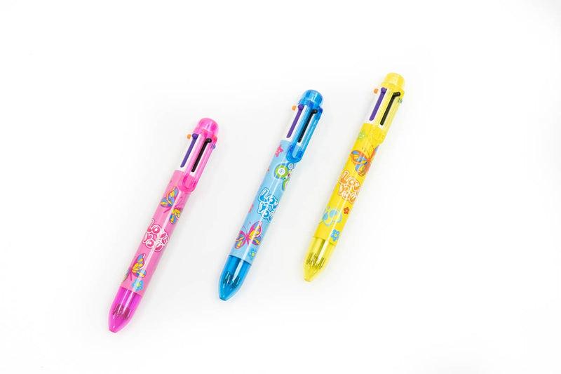 Butterfly Design Multi-Colour Clicker Pen Pens One Dollar Only