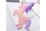 Whimsical Unicorn Theme Luggage Tag Key Chains One Dollar Only