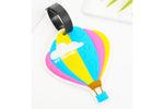Whimsical Hot Air Balloon Design Luggage Tag Key Chains One Dollar Only
