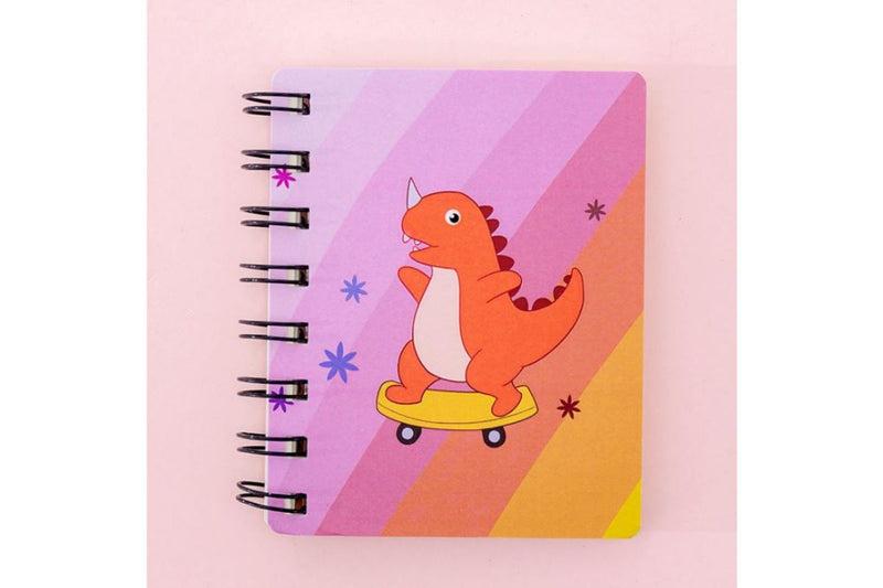 Cartoon Dinosaur A7 Spring Notebook Notebooks One Dollar Only