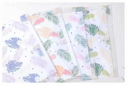 Botanical Design PP Button File (Pack of 12pcs) Files and Folders One Dollar Only