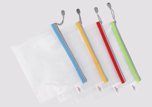 Premium EVA A4 Thick Mesh with Colored Zipper Case Cases One Dollar Only
