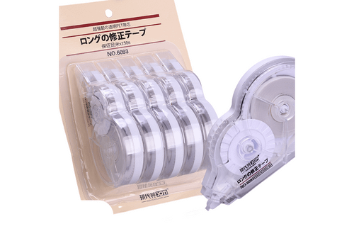5-Piece Correction Tape Set Everyday Stationery One Dollar Only