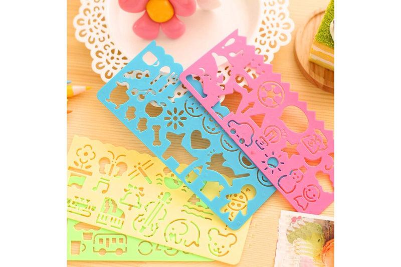 Children's Drawing Template Ruler Everyday Stationery One Dollar Only