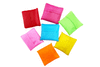Foldable Neon Recycle Shopping Bag Bags One Dollar Only