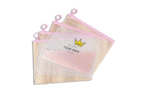 A5 Queen Crown Theme Zip Case Cases One Dollar Only