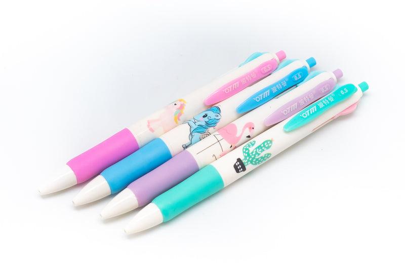 4 Colour Whimsical Design Pen Pens One Dollar Only