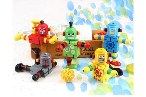 Wooden Toy Robot Games and Toys One Dollar Only