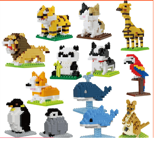 Animal Nano Building Blocks Toy at$ SGD Only! | SG Games and Toys  Dollar Collections | Singapore Trusted Brand - One Dollar Only