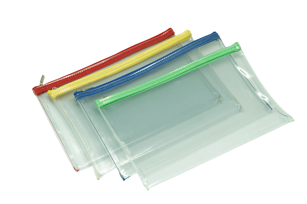 Premium Ultra Thick Transparent Zipper Case A5 Cases One Dollar Only