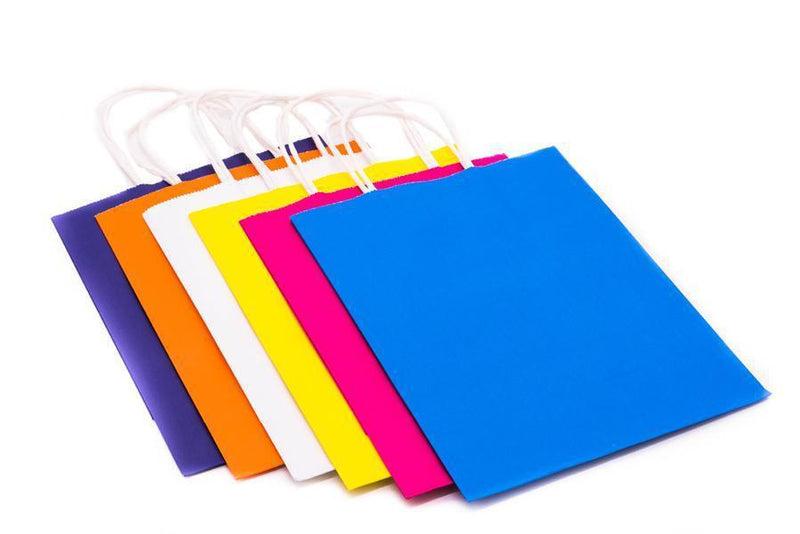 Coloured Paper Gift Bags Bags One Dollar Only