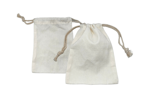 Cotton Canvas Drawstring Bag Bags One Dollar Only