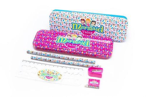 Metal Pencil Case Stationery Set Stationery Set One Dollar Only
