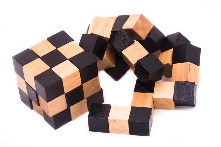 Premium Wooden 3D Cube Puzzle – One Dollar Only