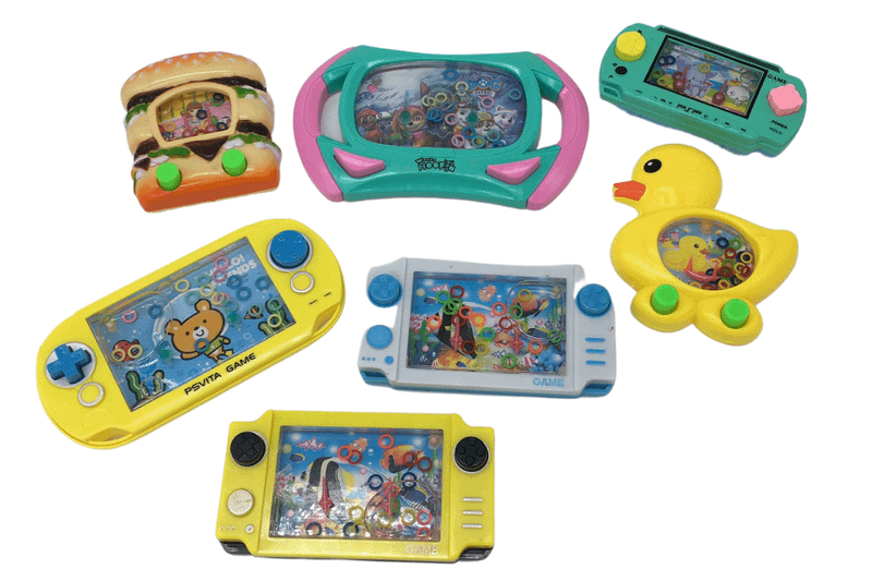 Handheld Water Games (assorted) Games and Toys One Dollar Only